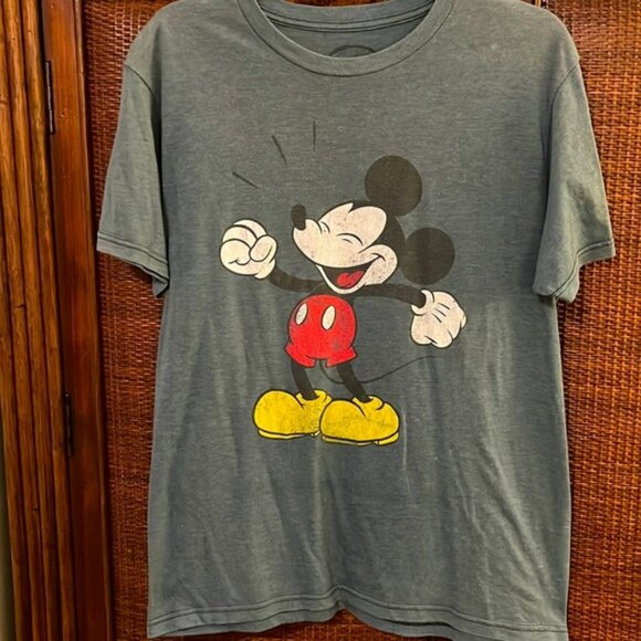 DISNEY MICKEY MOUSE T-SHIRT - SIZE MEDIUM - UNISEX - Picture 1 of 3